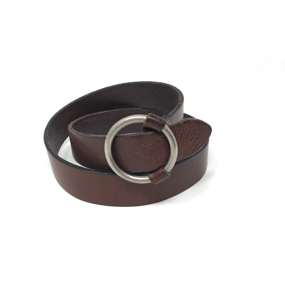 leather slide belt